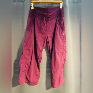 Lululemon Maroon Capris Size 12
